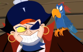 Pirata Décio e Papagaia Vandinha