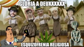 A Esquizofrenia Religiosa na Terra Plana