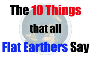 10 desafios aos terraplanistas (traduzido de Professor Dave Explains)