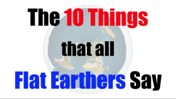 10 desafios aos terraplanistas (traduzido de Professor Dave Explains)