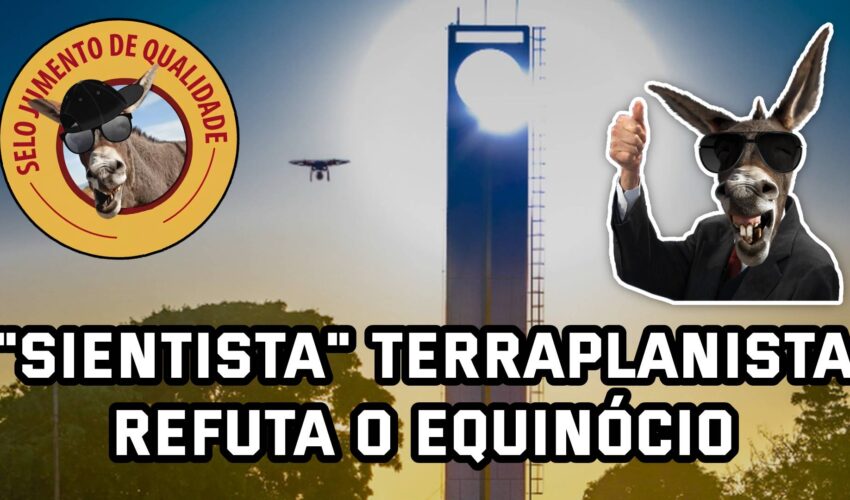 “Sientista” terraplanista refuta o equinócio