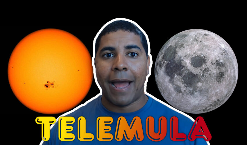 TELEMULA – A ROTAÇÃO DO SOL E DA LUA