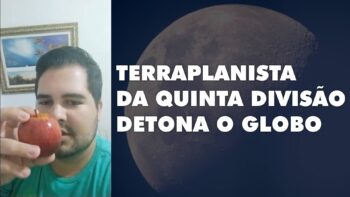 Terraplanista da quinta divisão detona o globo