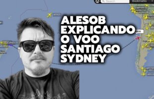 ALESOB EXPLICANDO O VOO SANTIAGO – SYDNEY