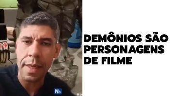 PENSANDO FORA DO CÉREBRO EM: DEMÔNIOS SÃO PERSONAGENS DE FILME – VÍDEO CURTO